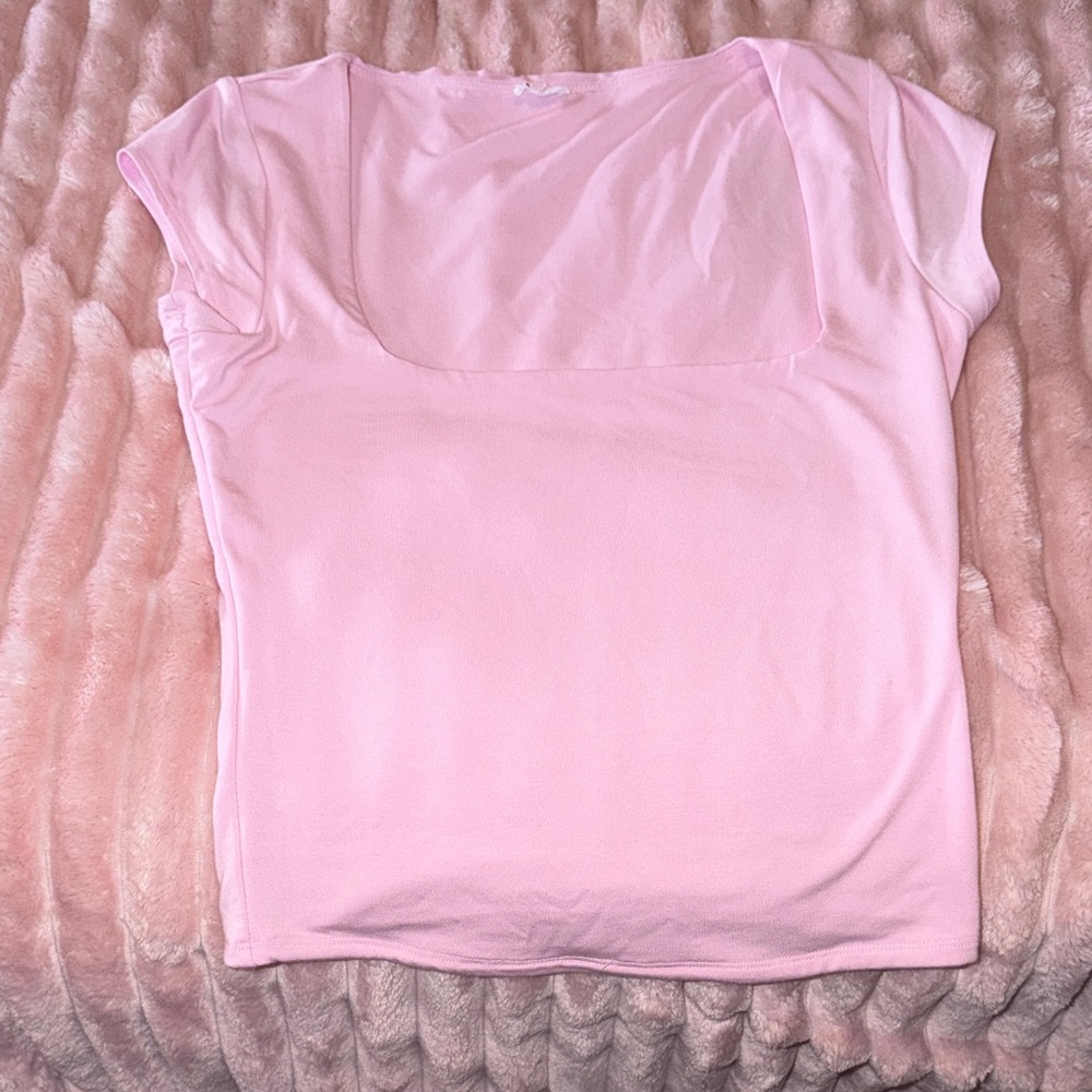 garage square neck top
